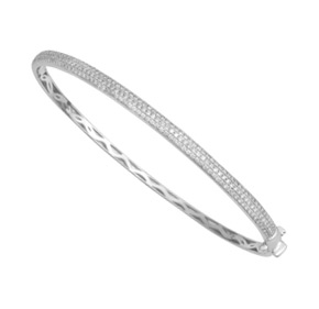 Micro Pave Bangle BGL09