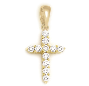 Shared Claw Cross Pendant