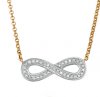 Diamond Infinity Necklace