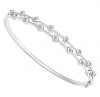 Diamond Alternate Bangle BGL06
