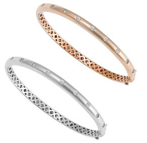 RBC Stone 9CT Bangle