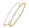 14 CT Illusion MarquiseE Set Bangle